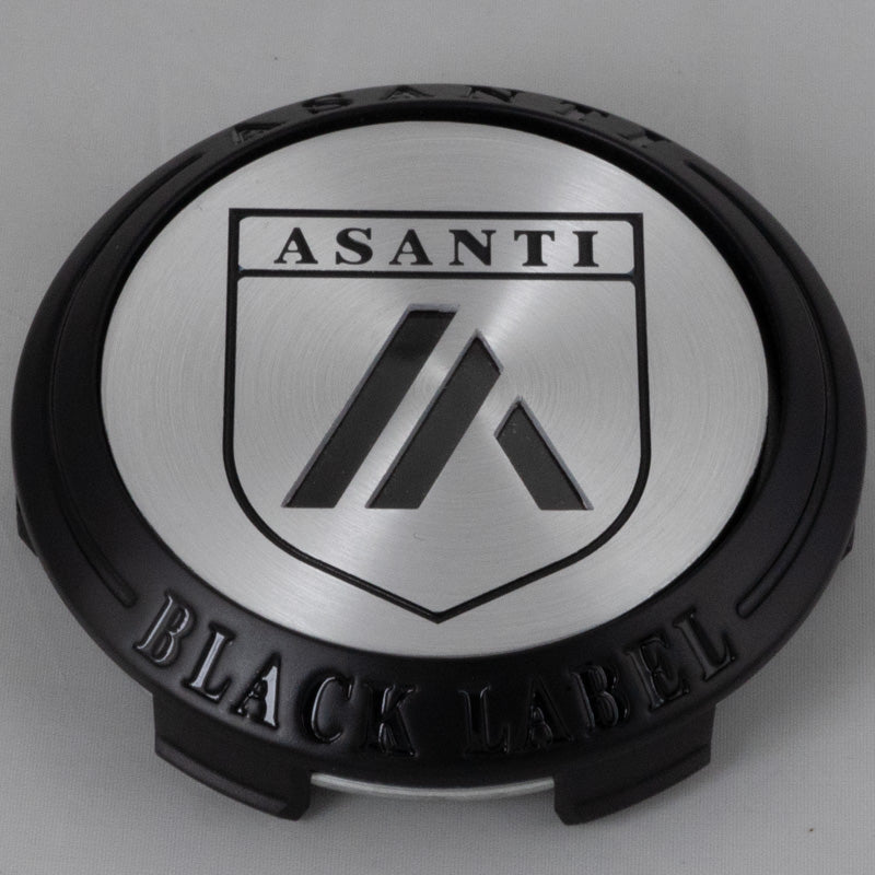 ASANTI BLACK LABEL PLASTIC SATIN BLACK W/ASANTI BADGE 74MM